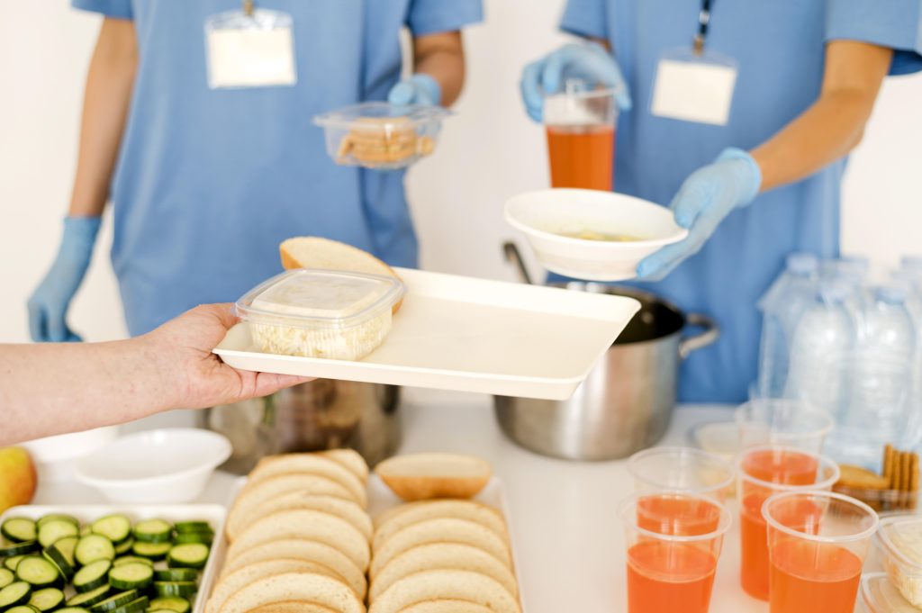 Food service in hospital